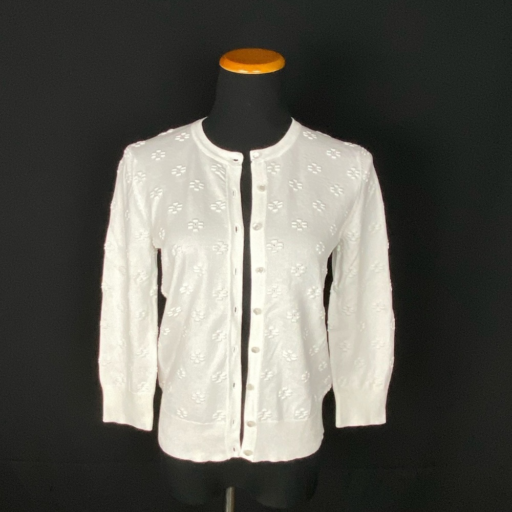 White Cardigan NWOT